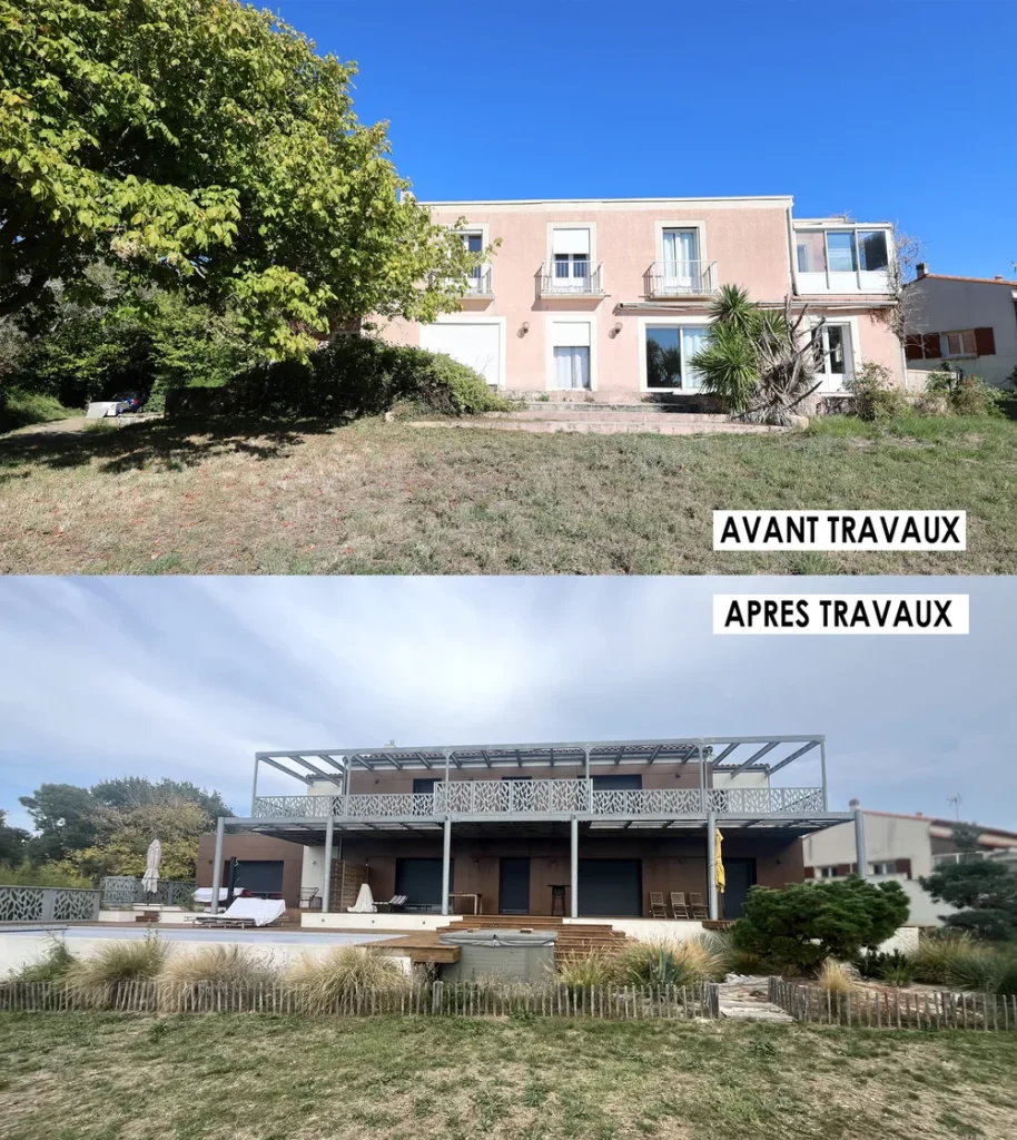 Rénovation d’une maison à Meschers-sur-Gironde